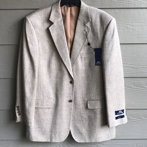 NWT MENS STAFFORD SILK JACKET